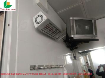  Lắp đặt đèn không chói mắt mã HEIT 610 ở Chung cư An Bình